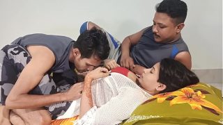 Malam Panas Bertiga: Adik Tiri Dan Kakak Beradik Menggila Bersama Shathi Khatun, Hanif, Dan Shapan Pramanik