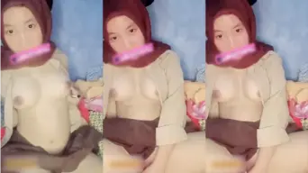 Elsha Cwan Hijab Pramuka, Goyangannya Bikin Meleleh, Bajunya Nyaris Robek!