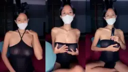 Toket Bulat Jenna Pake Kostum Kelinci Tembus Pandang Bikin Crot.