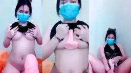 Cici Molly Toge Jepit Dildo Mangga, Ngewe Ngejus Bikin Basah
