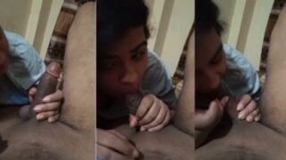 Gadis Kecil Ngisep Kontol Omek-omekannya Sampe Crot Di Mulut.