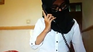 Miss Hijab Hyper Project 14, Di Kamar Telepon Room Service, Diajak Ngewe Sampai Muncrat.