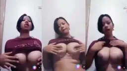 Nih Yang Lagi Viral, Colok Colok Tetek Live Sambil Ngocok