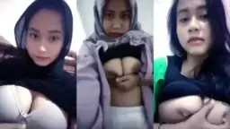 Viral Si Leni Jilbab Cantik, Toket Montok Bikin Nagih