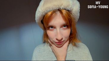 Gadis Rusia Rambut Merah Pakai Topi Ushanka, Dia Merintih Nggak Berhenti Waktu Mulut Dan Bokongnya Aku Bobol, Habis Itu Aku Penuhin Lubang Belakangnya Dengan Creampie!