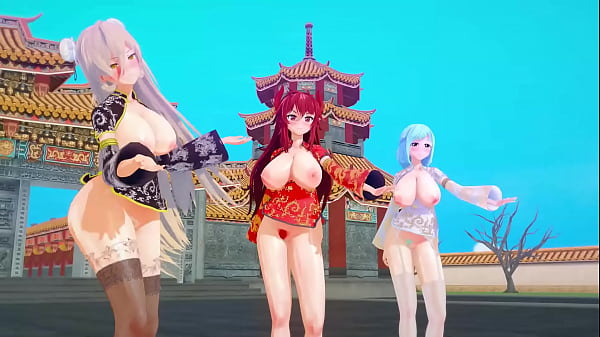 Mmd Vtuber Imlek, Goyangannya Bikin Makin Panas Dan Basah 【kkvmd】