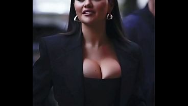 Selena Gomez Lagi Bungkukin Badan, Bikin Imajinasi Liar, Bikinan Ai