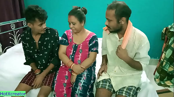 Hot Milf Aunty Habis Digilir, Ngentot Bertiga Versi Hindi Terbaru